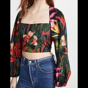 Mara Hoffman Moon Top floral